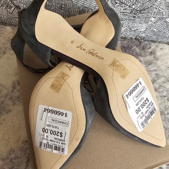 Sam Edelman- Taylor Gray  lace up heels (size 10) - Picture 4 of 5